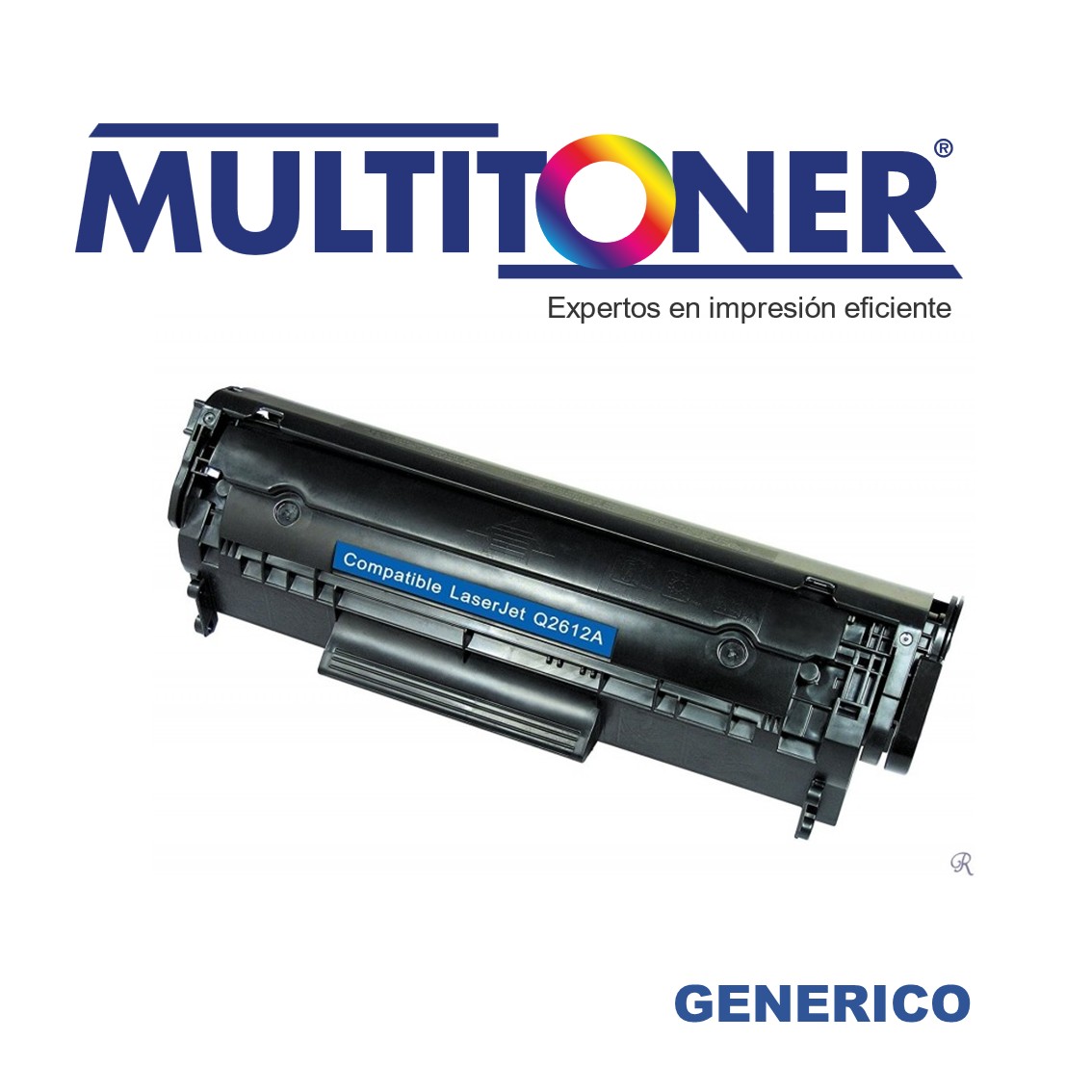 Tóner HP 12A (Q2612A) Compatible con HP 1010, 1020, 3015