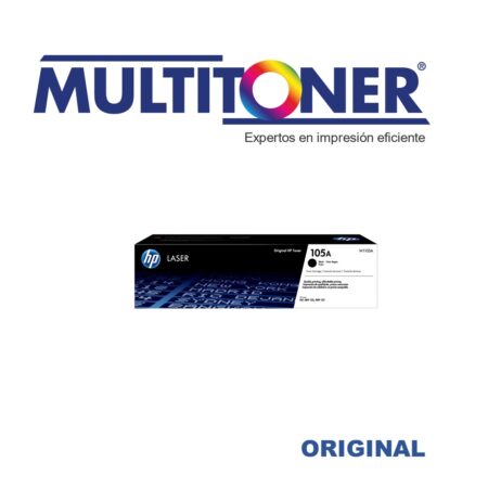 Cartucho de Tóner HP 105A Negro
