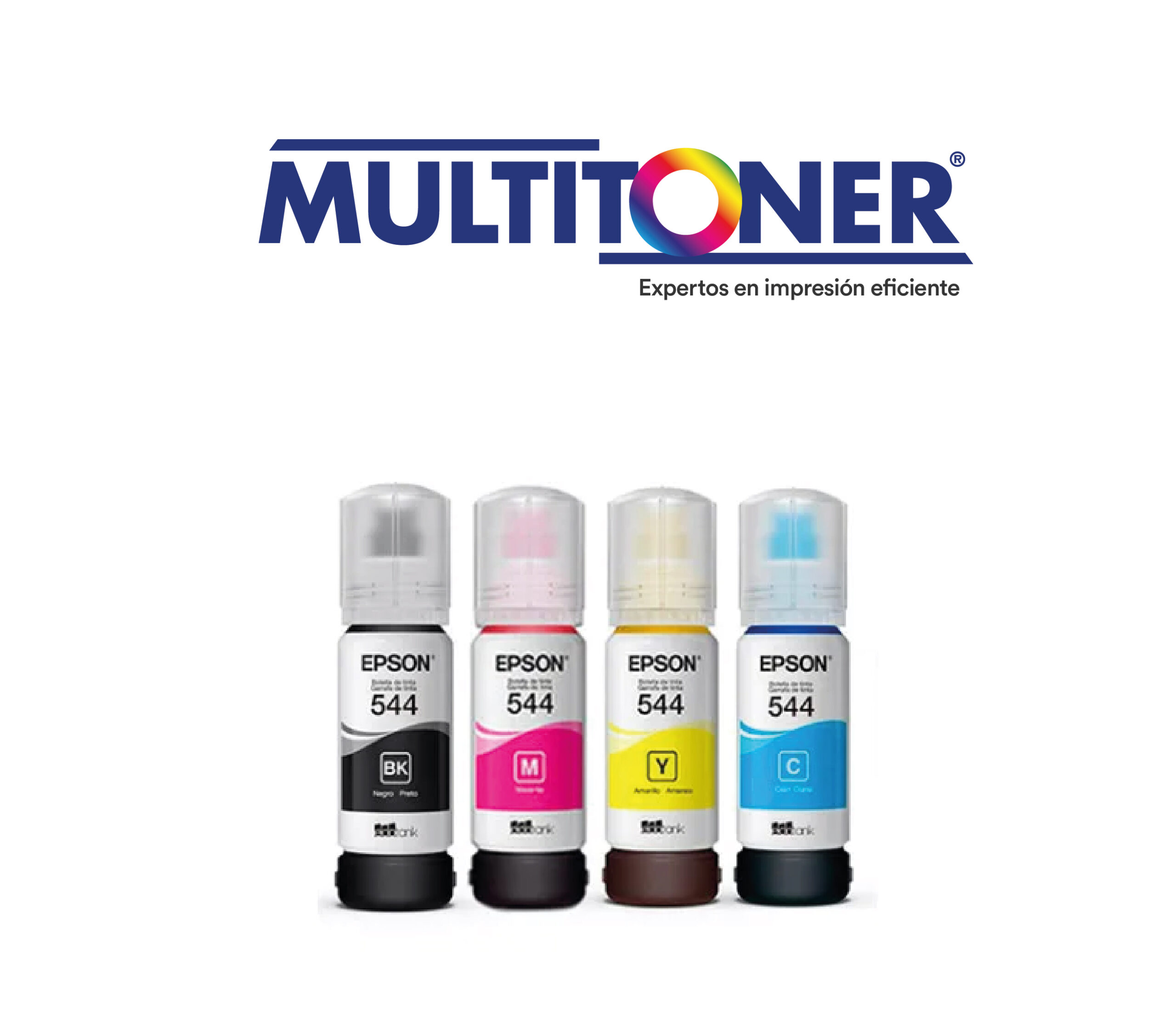 Tinta Kit 4 Colores Epson Original T544